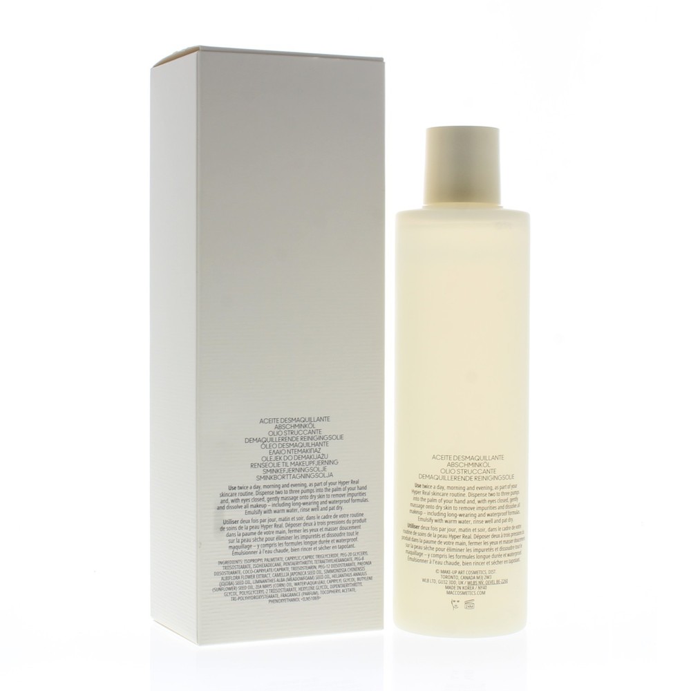 MAC Hyper Real Fresh Canvas Cleansing Oil 200ml/6.7oz