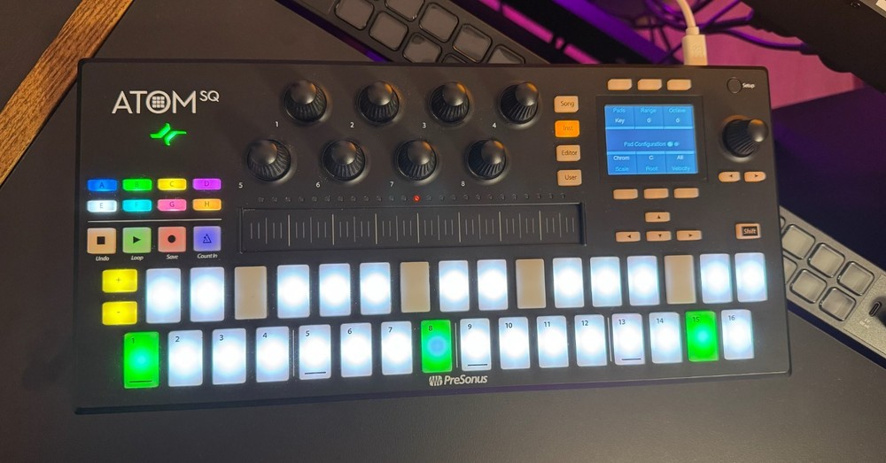 Presonus ATOM SQ - MIdi controller (New)