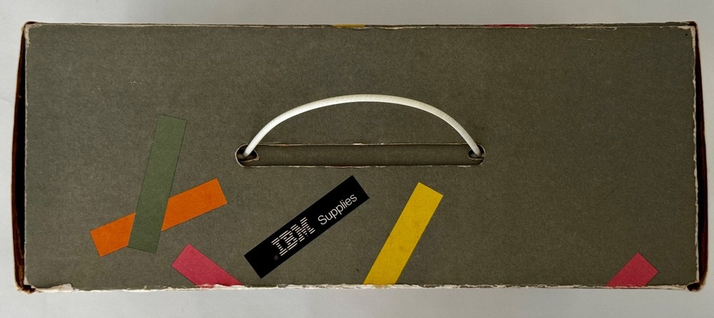 Paul Rand IBM Rare Graphic Design example 1984 Wheelprinter Starter Pac Vintage