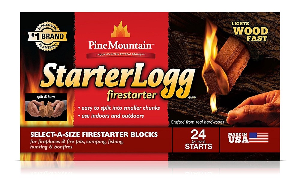 Pine Mountain Firestarters StarterLogg Firestarting Blocks, 24 Starts (6...