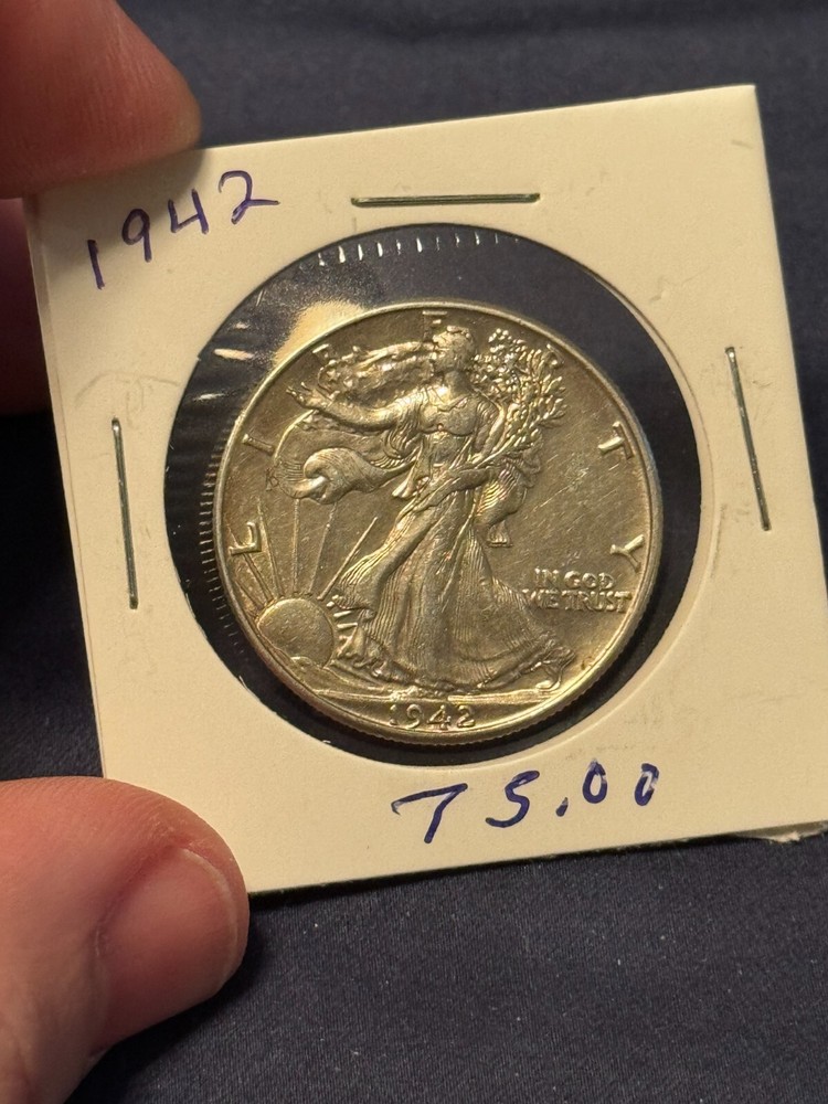 1942 Walking Liberty Half Dollar