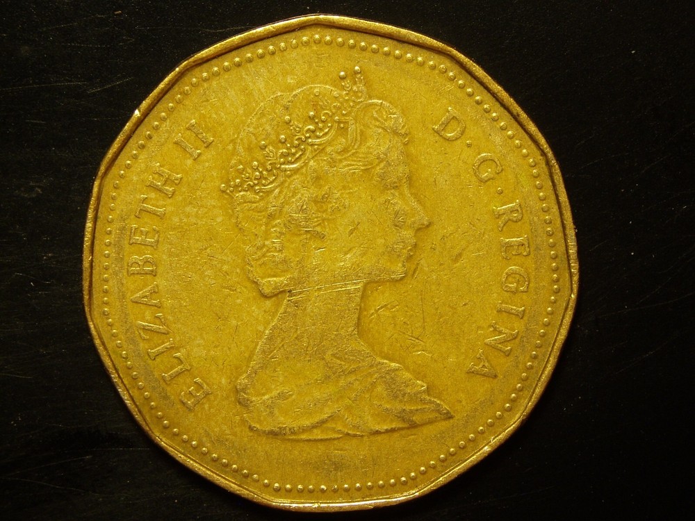 CANADA 1987 ONE DOLLAR COIN #2