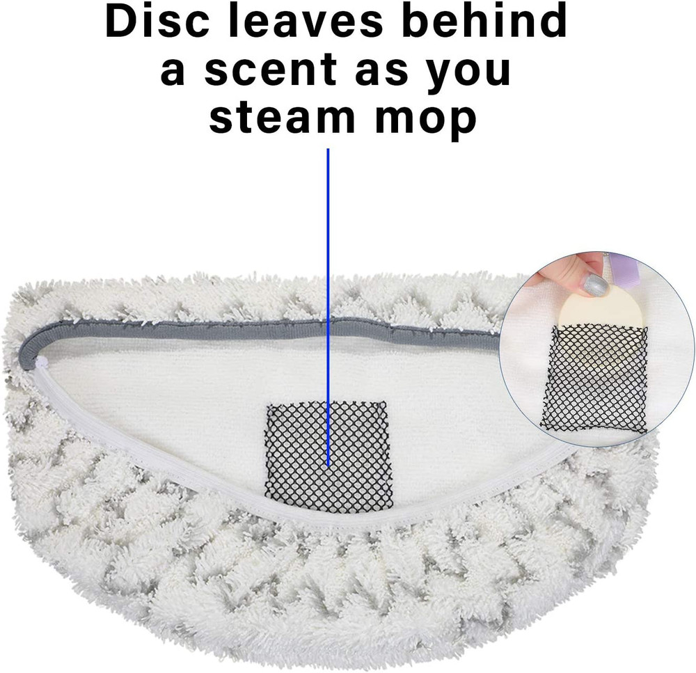 24 Pcs Replacement Steam Mop Scent Disc Practical Fragrance 4 Different Fragranc