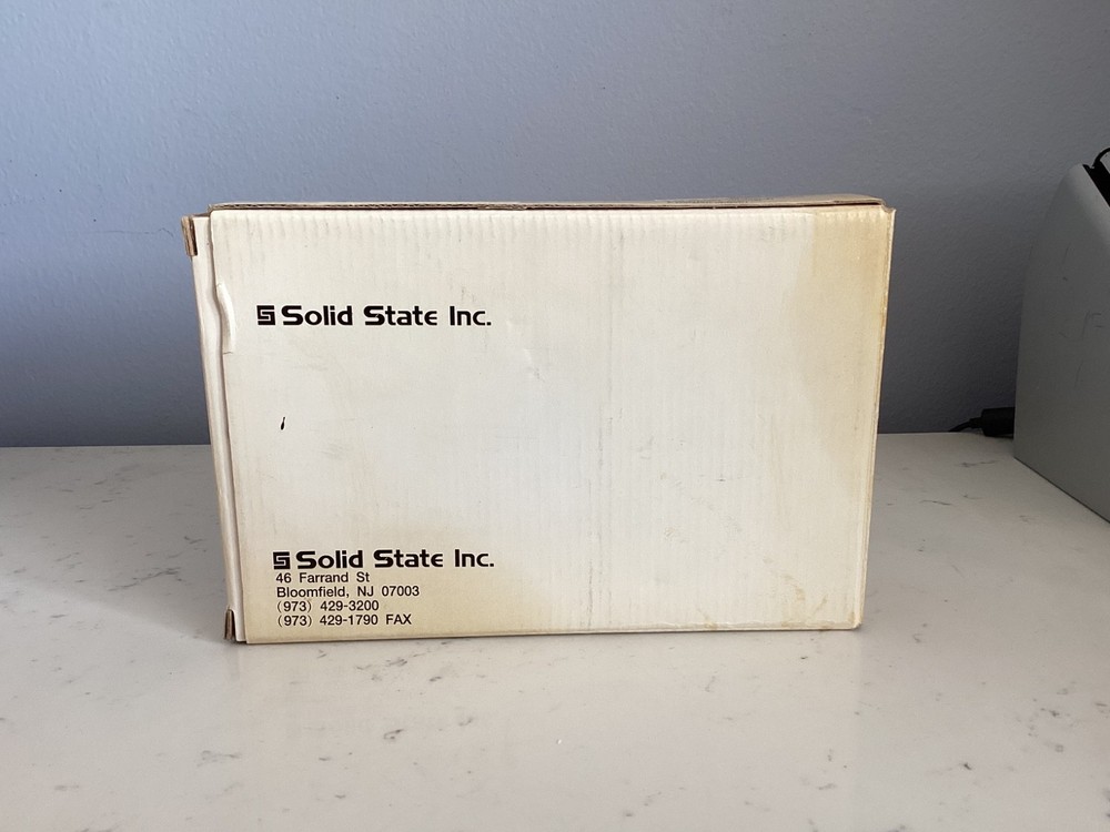 ORIGINAL BOX AUTHENTIC SOLID STATE INC. DIGITAL MULTIMETER SS33 (DM-332) NO RES