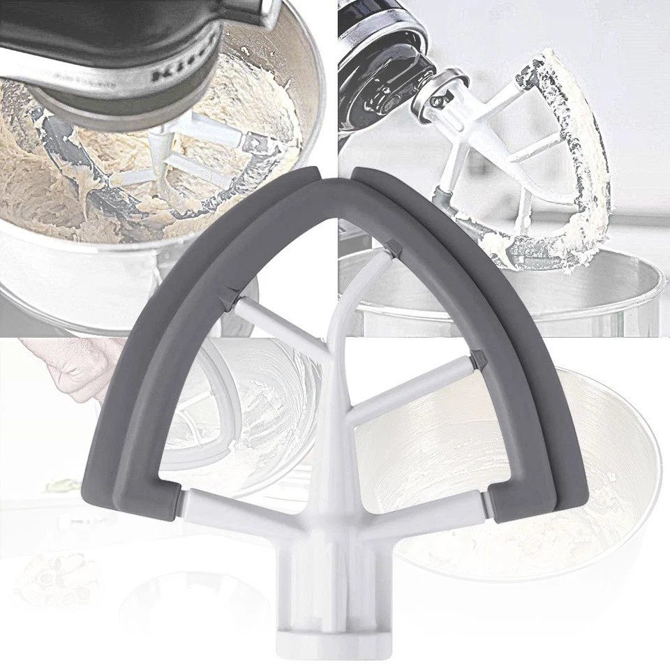 Flex Edge Beater Kitchenaid Attachments FOR Tilt-Head Stand Mixer Paddle Scraper