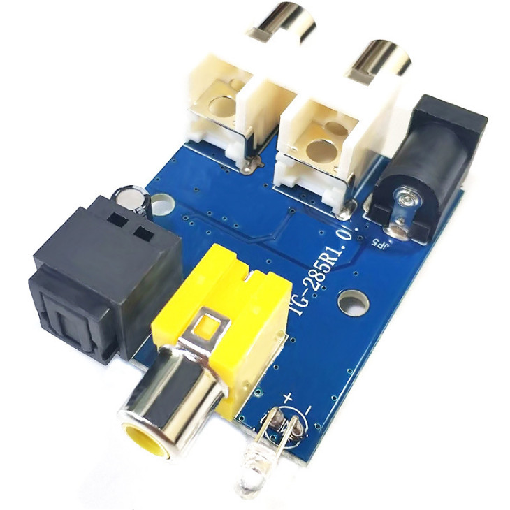 CS8416 CS434 chip 24BIT192KHz coaxial fiber DAC decoder board module 5-12V