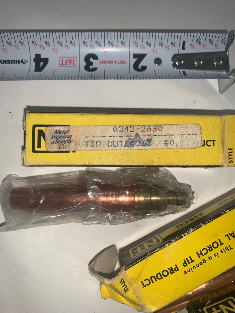 3 National Torch Tip Tips Style 263 Size 0 , 1 , 3