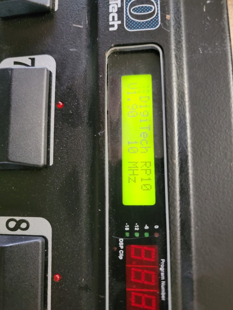 Vintage 1994 DOD Digitech RP-10 Multi Effects Digital Processor W/power Supply
