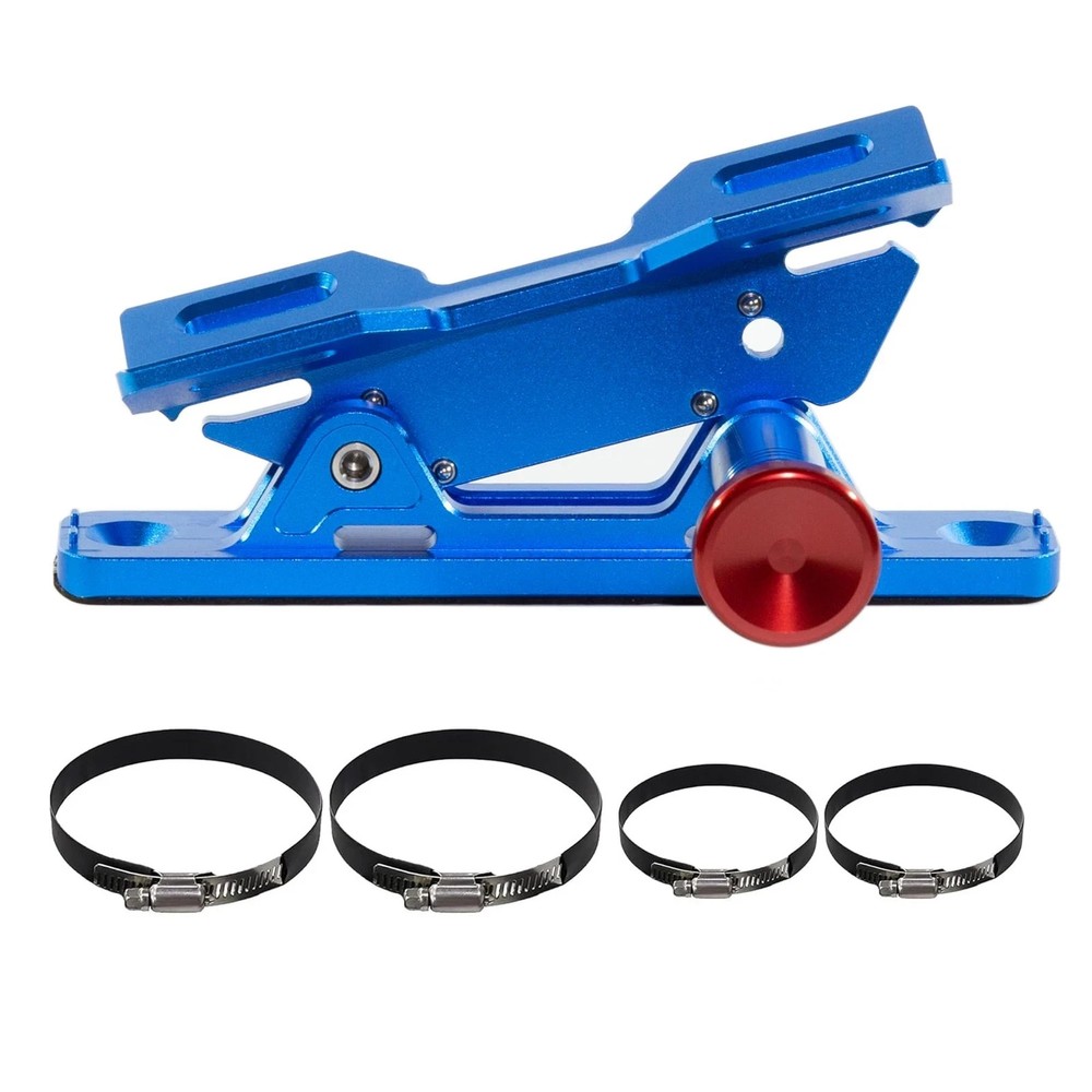 Quick Release Car Fire Extinguisher Mount – Blue Adjustable Aluminum Roll Bar