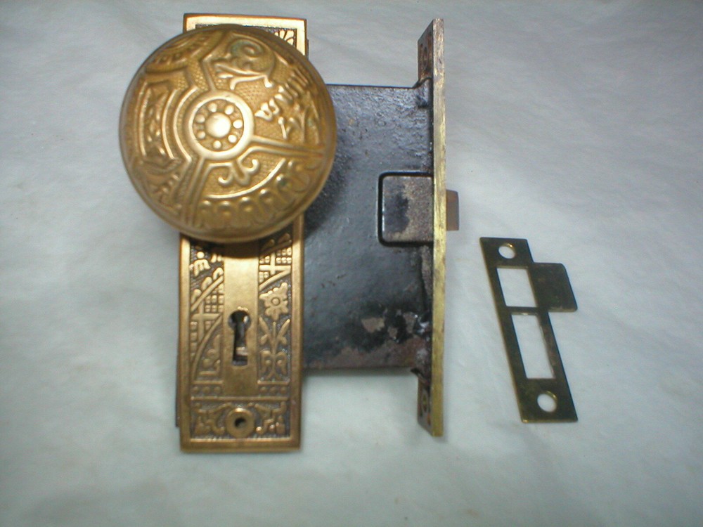 Antique Victorian Era Door Hardware
