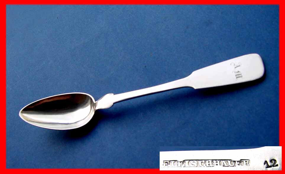 Spoon, 12 lot, XIX S.D853