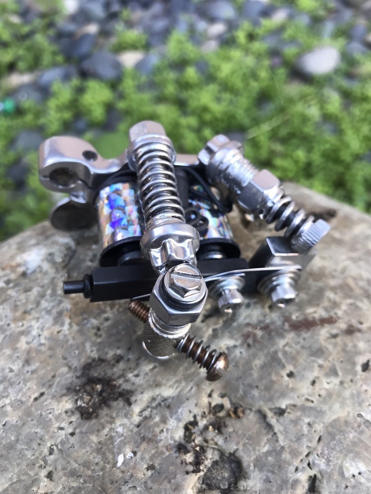 Professional Handmade Tattoo Machine Chrome Mechanical Liner