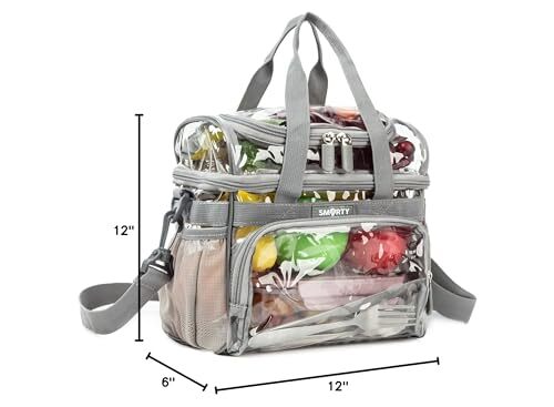 Clear Bag Heavy Duty Backpack Durable Transparent See Through Bag