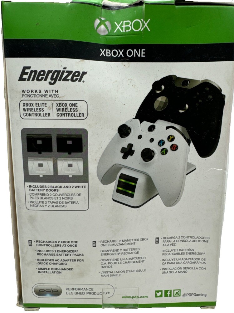 ENERGIZER CHARGE SYSTEM FOR XBOX ONE Include Battery Packs