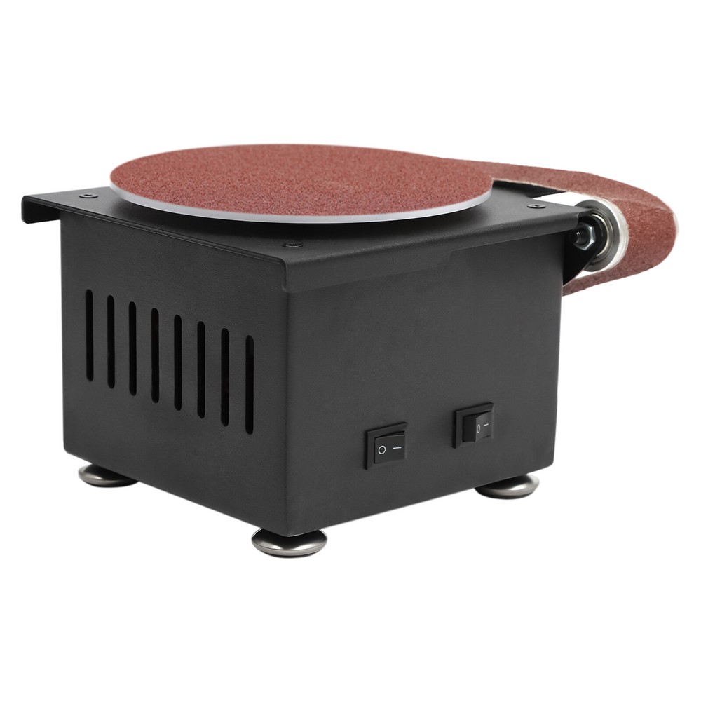 6 inch Electric Disc Sander Machine Edge Sharpener Mini Bench Polisher Tools Kit