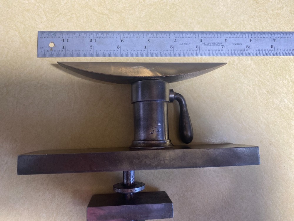 6" 5/8" Post Universal Brass Adjustable Lathe Tool Rest Unmarked Craftsman Delta