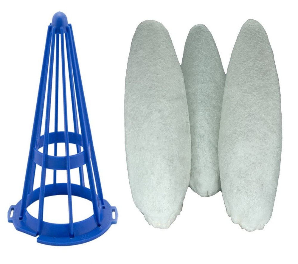 MHYYT Replacement Vacuum Filter Cotton & Cone Frame for 1 cone +3 pack