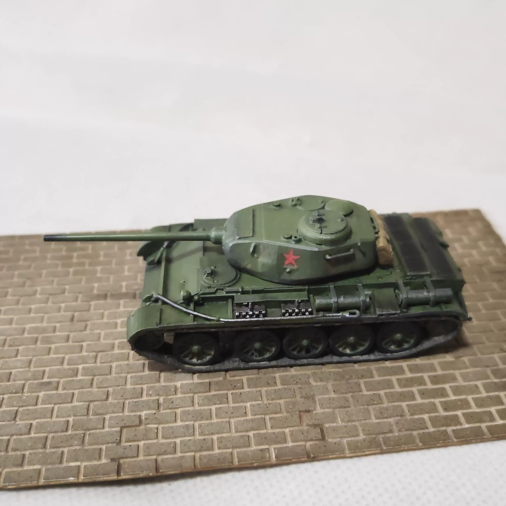 1/72Soviet T44 Medium Tank handpainted Tank Model