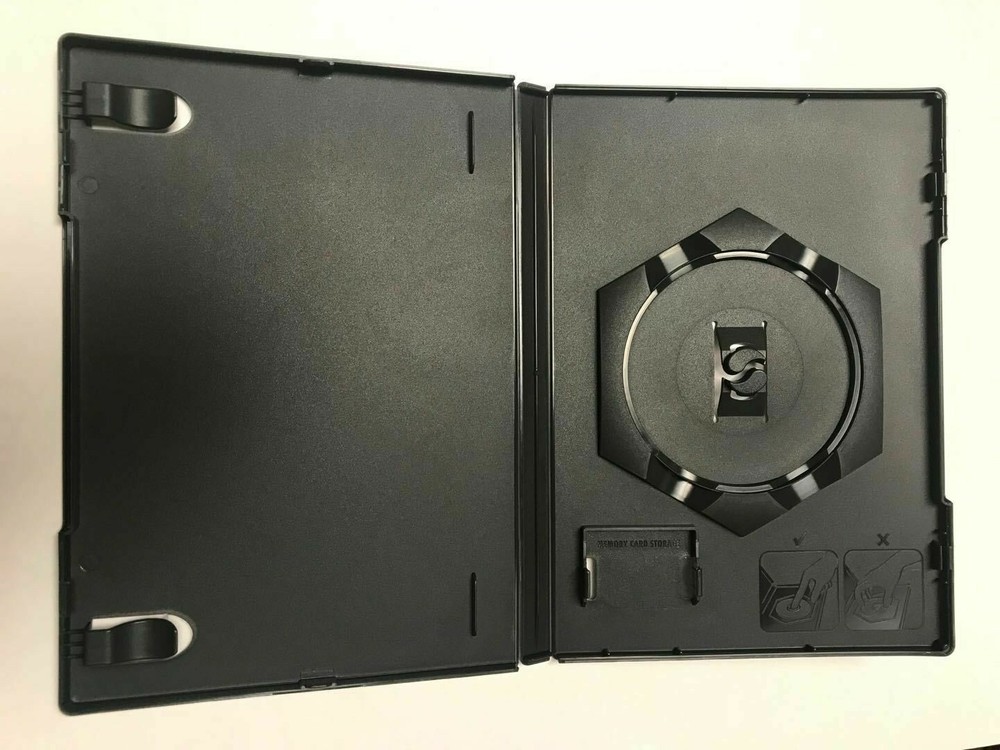 100 PCS NEW ORIGINAL 14MM NINTENDO GAMECUBE DARK GREY GAME CASE