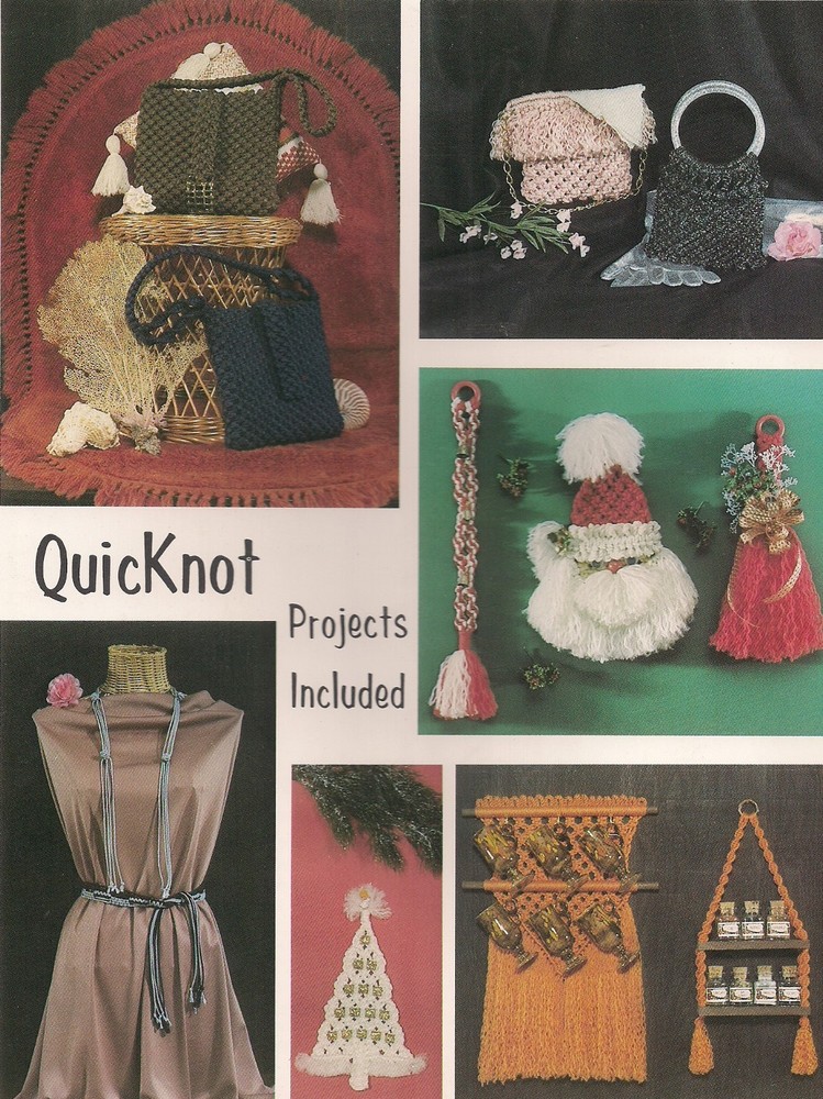 Hanging Table, Mug Rack & Bathroom Patterns - Craft Book:Judy's Way With Macrame