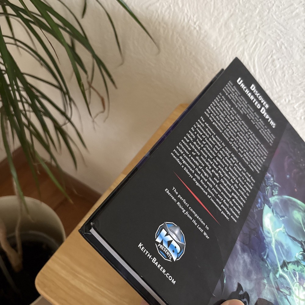 Dungeons and Dragons 5th edition Exploring Eberron by Keith Baker