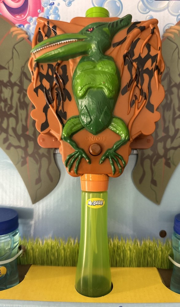 Mr. Bubble Non-stop Fun Motorized Musical Dinosaur Bubble Blower