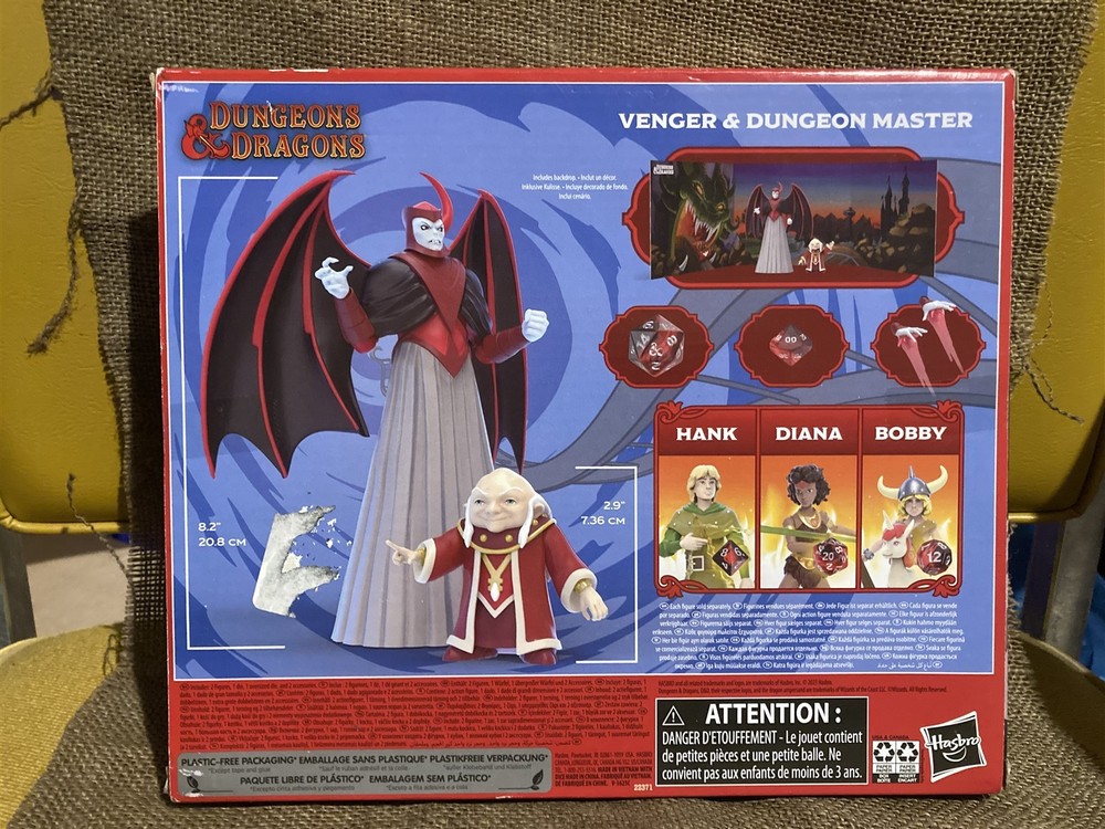 Dungeons & Dragons Venger & Dungeon Master plus die Hasbro set