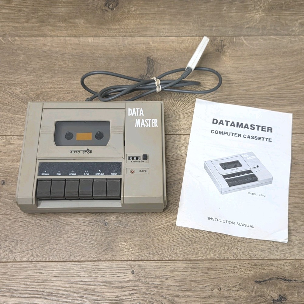 Vintage Datamaster Model 5500 Computer Cassette Untested