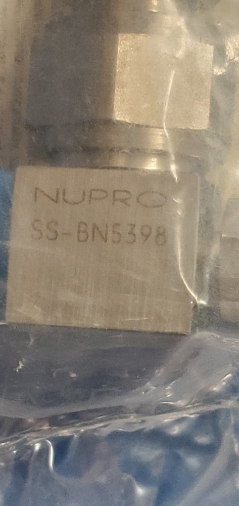 Swagelok SS-BN5398 Valve