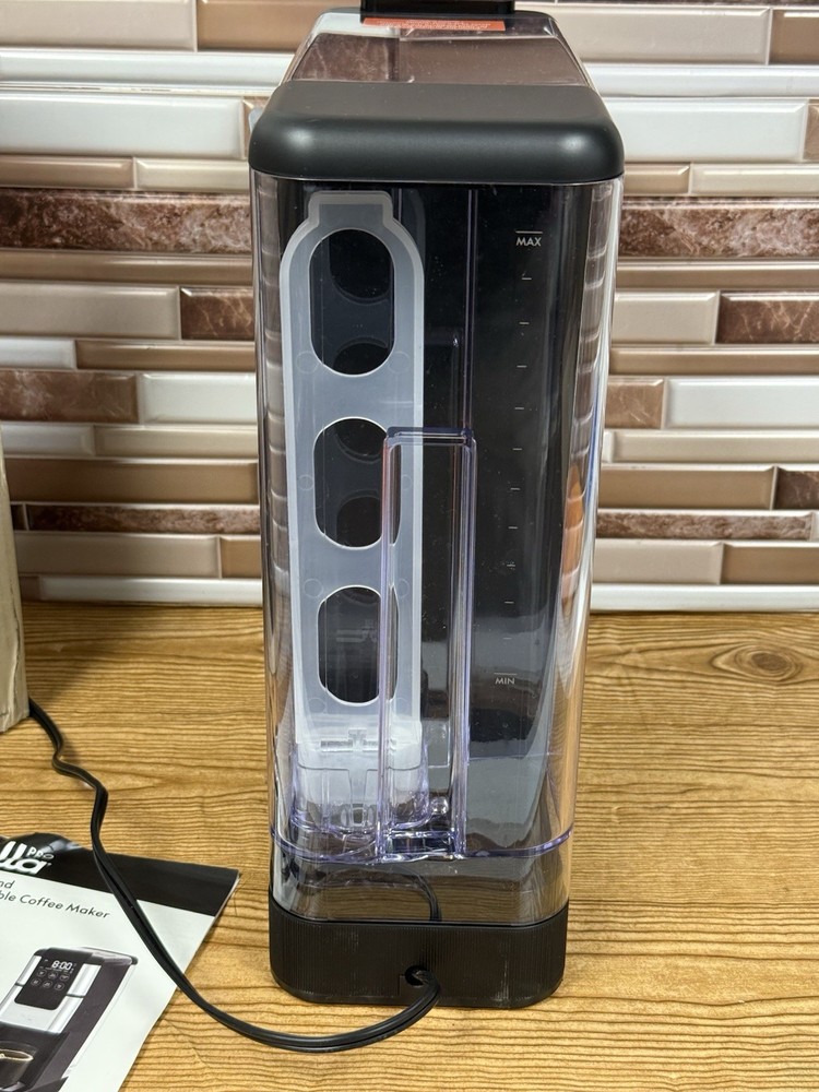 bella PRO Programmable Coffee Maker - STAINLESS STEEL/BLACK - TESTED - READ