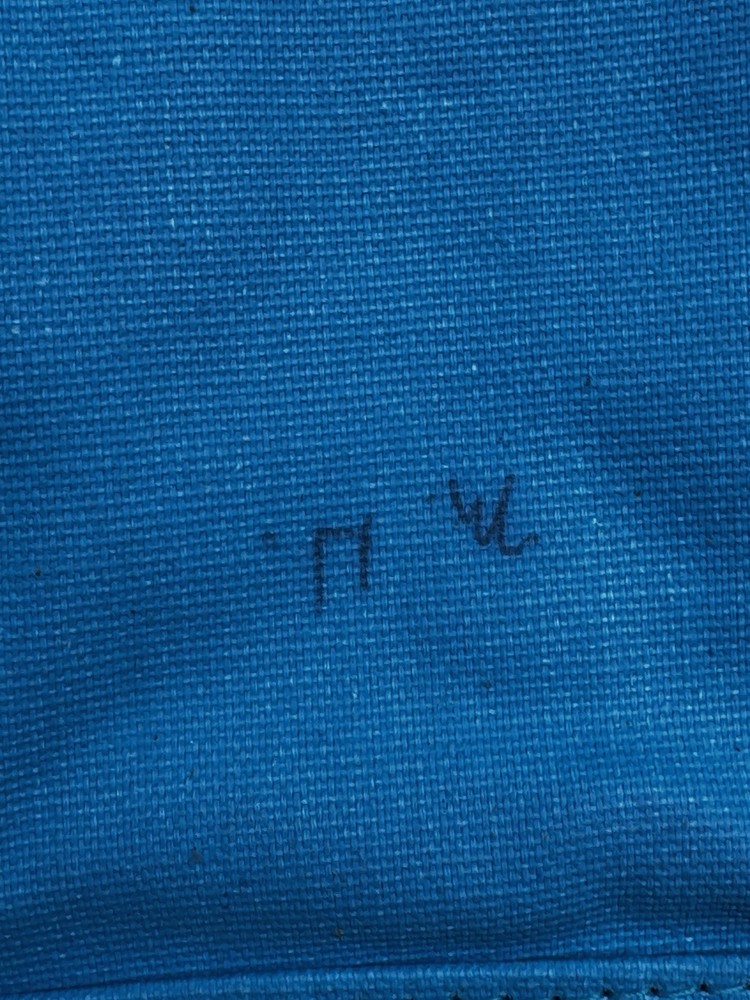 VTG Himalayan Industries Blue Aluminum Frame Backpack “Assault Pack” System 358