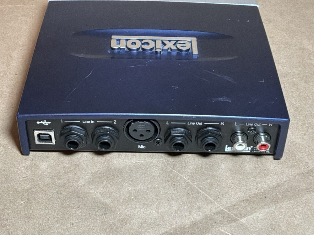 Lexicon Alpha Multi-Channel Desktop Recording Studio LEXALPHAV | Device Only