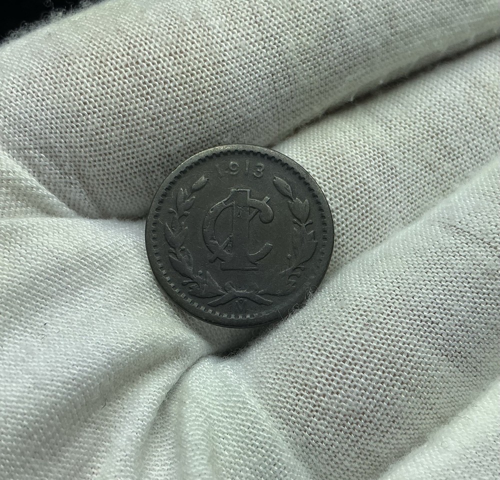1913 Mexico One Centavo 1 M359