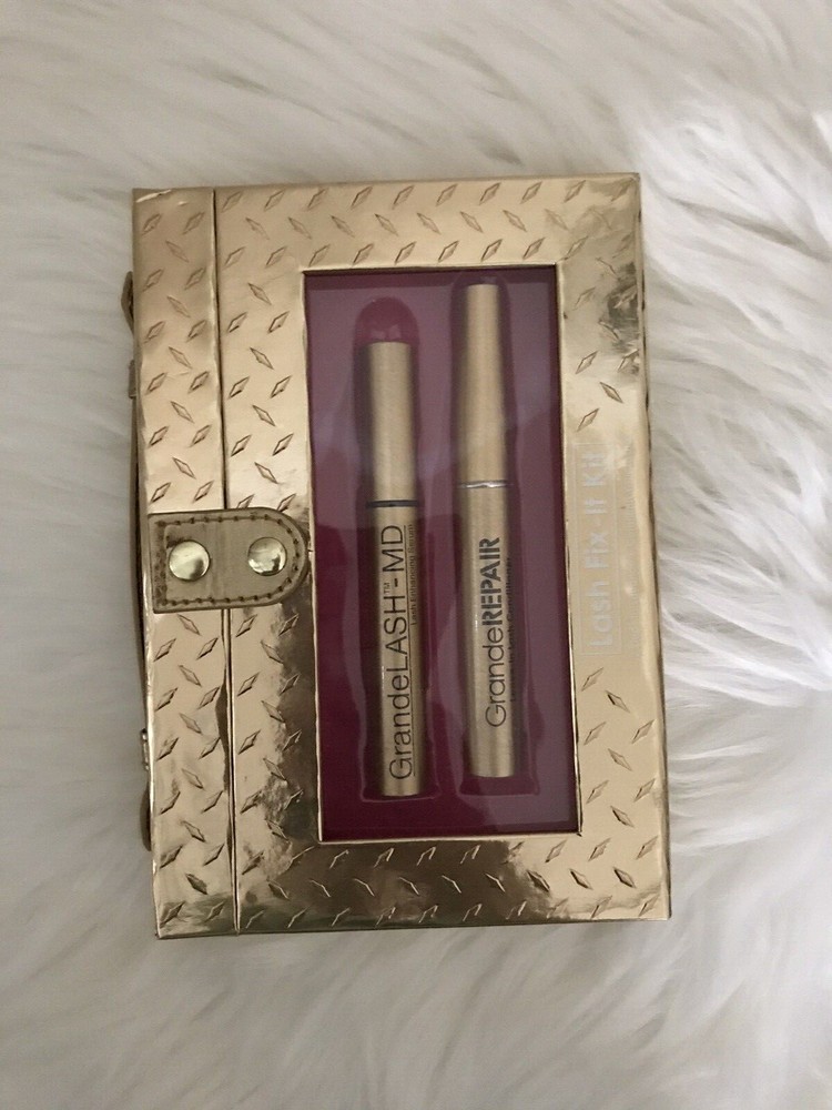 Grande Cosmetics Lash Fix It Kit 2-Pc Full Size NIB