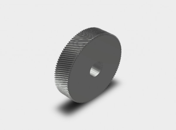 Single Knurl Wheel Left Linear Knurling Tool Size 1-1/2" x 3/8" x 3/8"