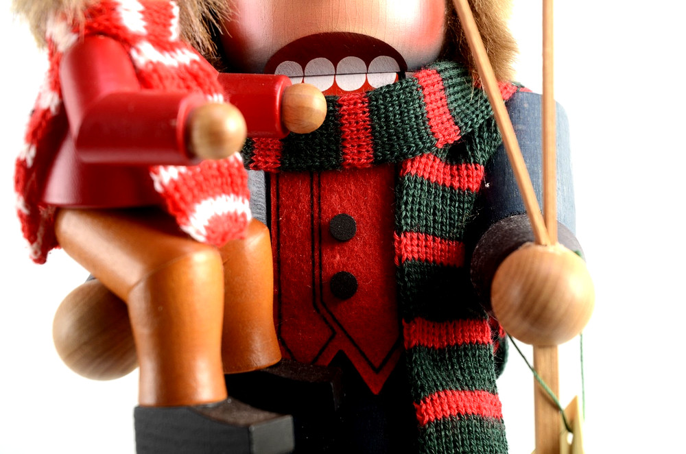 Christian Ulbricht Bob Cratchit w Tiny Tim 16" Nutcracker LE 2097/6000 EUC