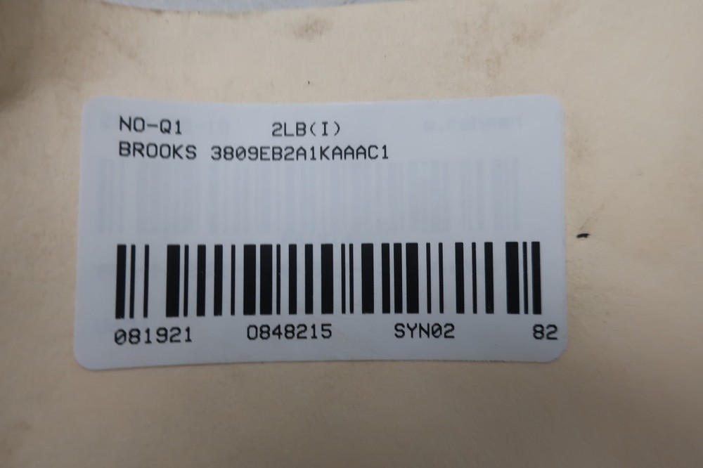 Brooks 3809EB2A1KAAAC1 Variable Area Flow Meter 1.45-14.5cfm 1/2in Npt