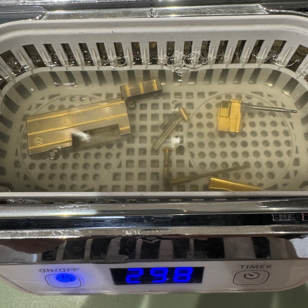 Dunhill Silver Rollagas Lighter Threes Gold Line_Ultrasonically cleaned_WORKING