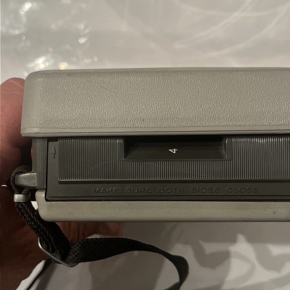 Vintage Instant Polaroid Automatic 210 Land Camera With Original Case Strap