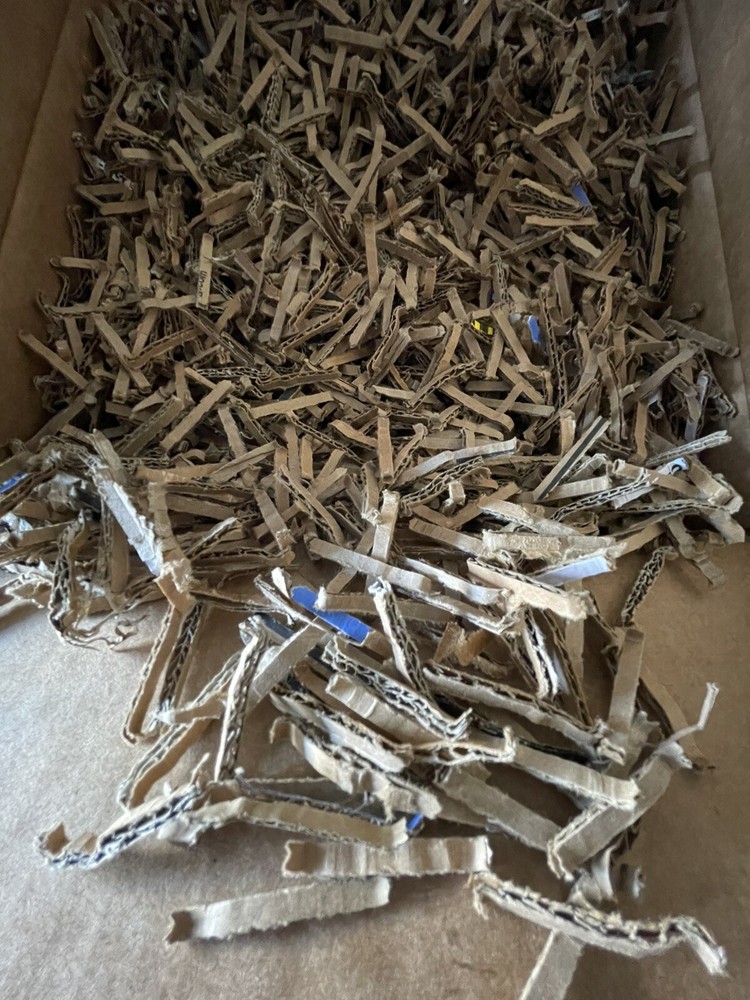 Shredded Micro Cut Cardboard 5lb Vermicompost Void Fill Eco Friendly Compostable