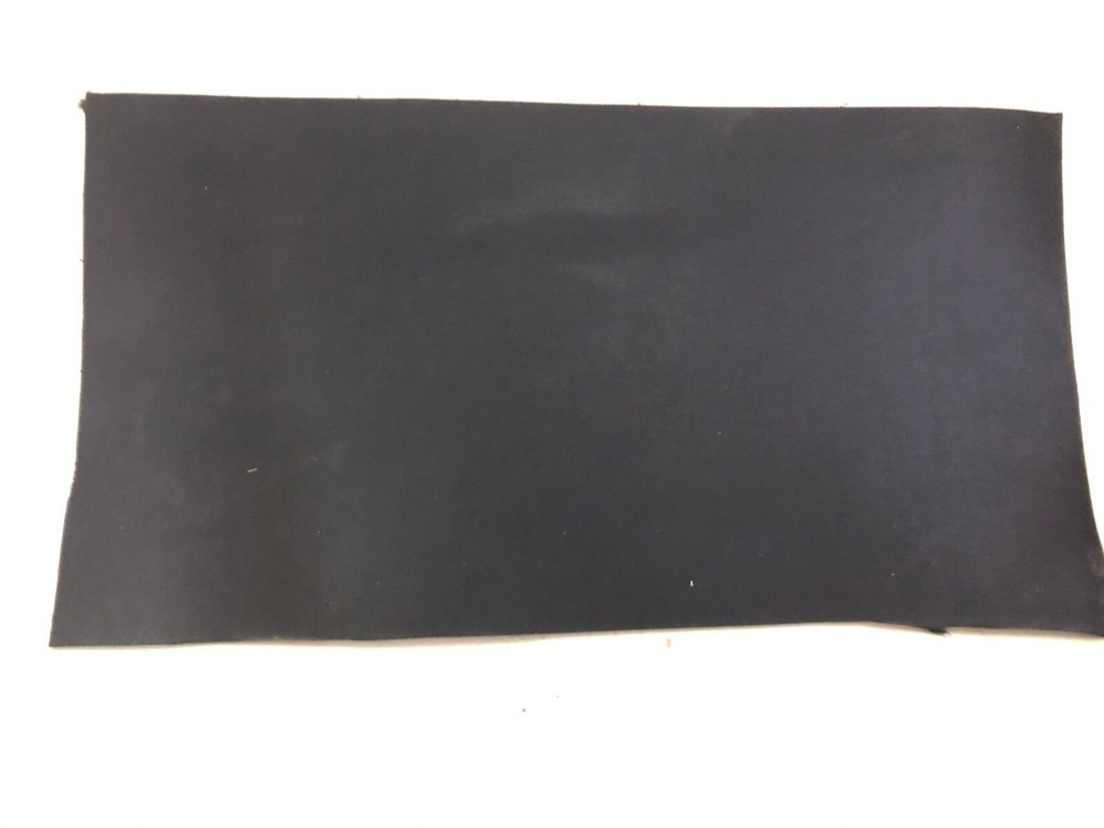 Full Grain Black Leather Pieces Cowhide Square 5/6 OZ