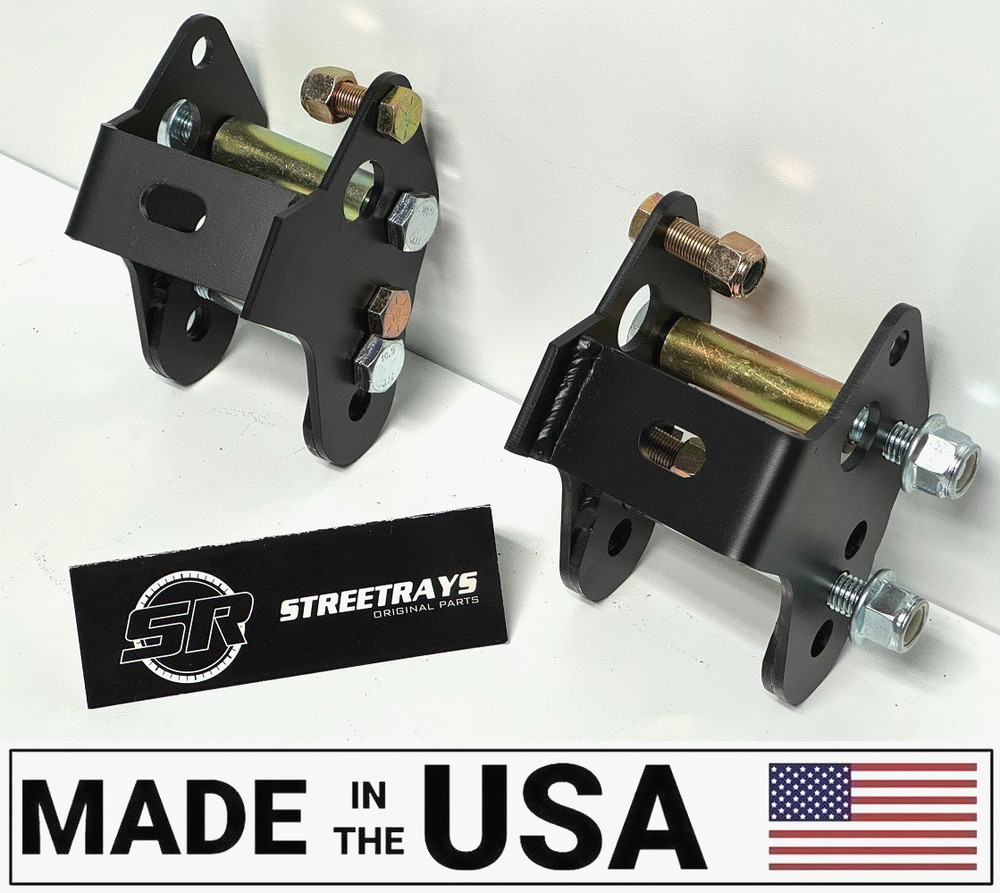 [SR] Rear Anti Squat Bolt-on Lower Control Arm Relocation Bracket 79-04 Mustang