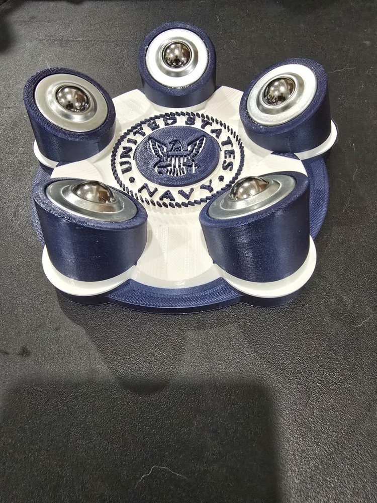 Bowling Ball Spinner - Custom - US Navy