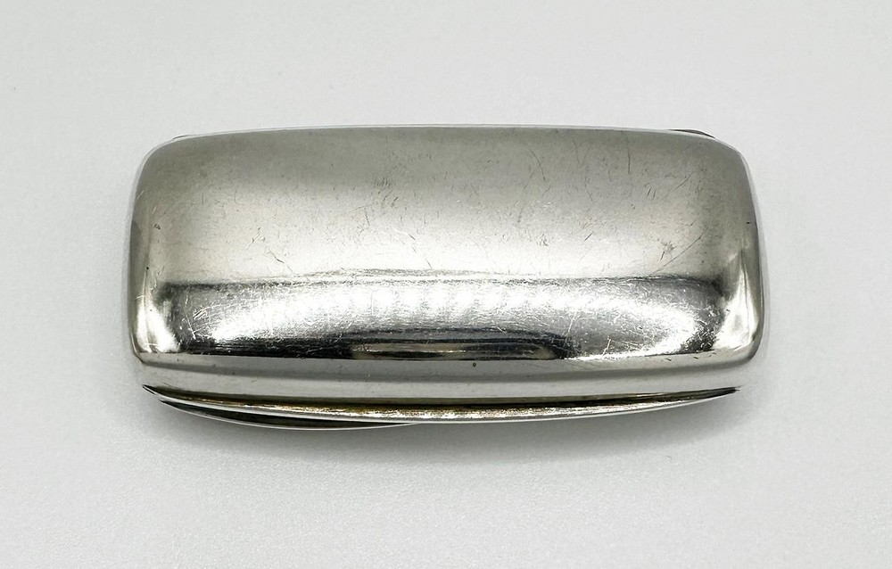 VINTAGE SPANISH SNUFF BOX .915 SILVER HALLMARKED 20TH CENTURY
