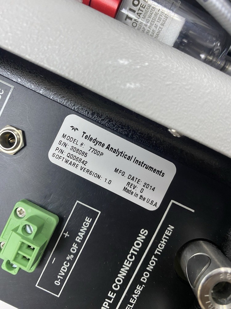 TELEDYNE Analytical Instruments Model. 7700 /7700P Carbon Dioxide Gas Analyzer