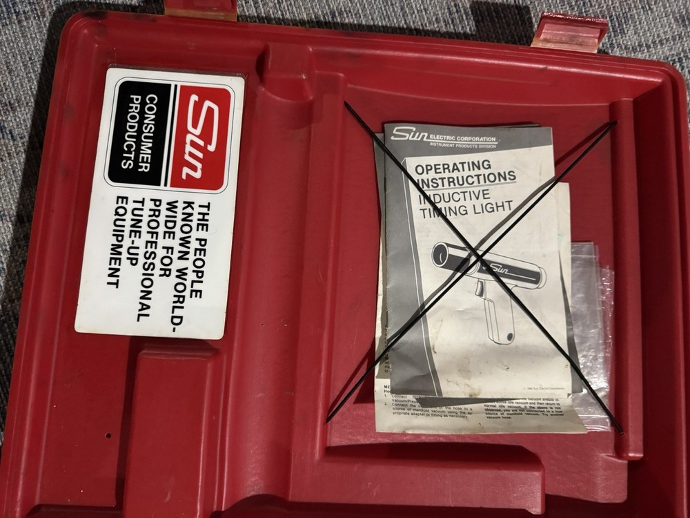 Sun Tune-Up Testing Equipment