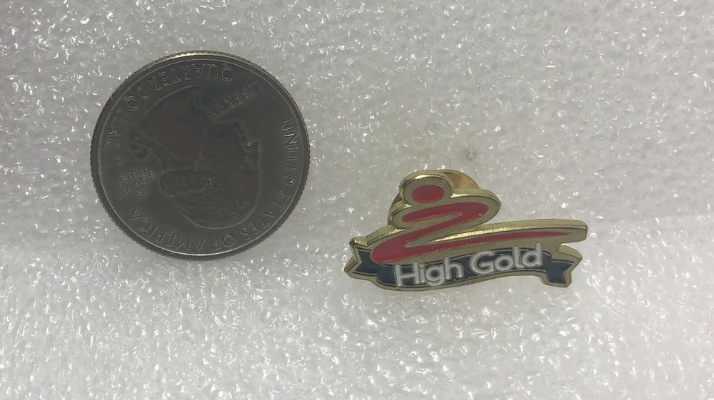 High Gold Pin