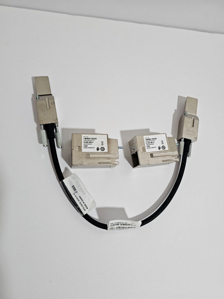 Cisco C9200L-STACK-KIT Two Data Stack Adapters and one Data Stack Cable 50cm