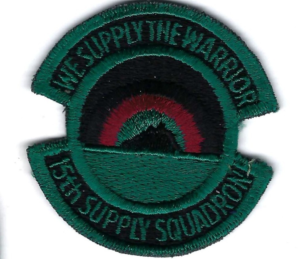 PATCH USAF  15TH SUPPLY SQ SPS HICKAM AFB     M27