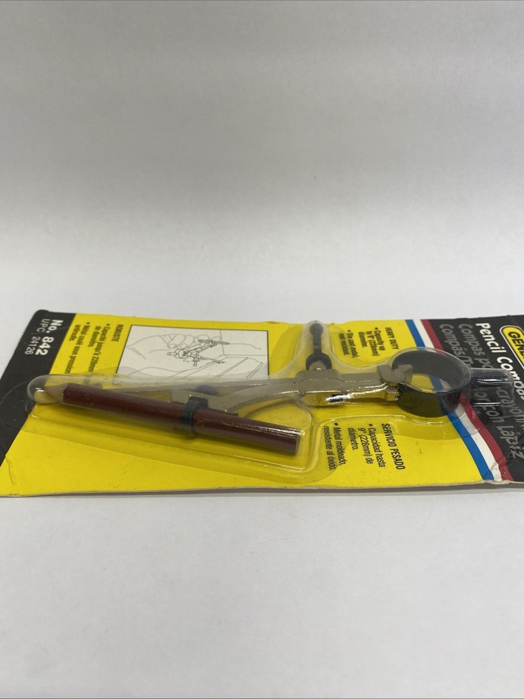 VINTAGE NEW! 2005 GENERAL TOOLS 842 PENCIL COMPASS SCRIBER